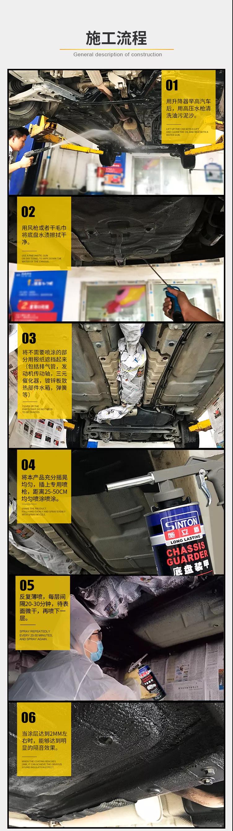 底盤裝甲施工流程