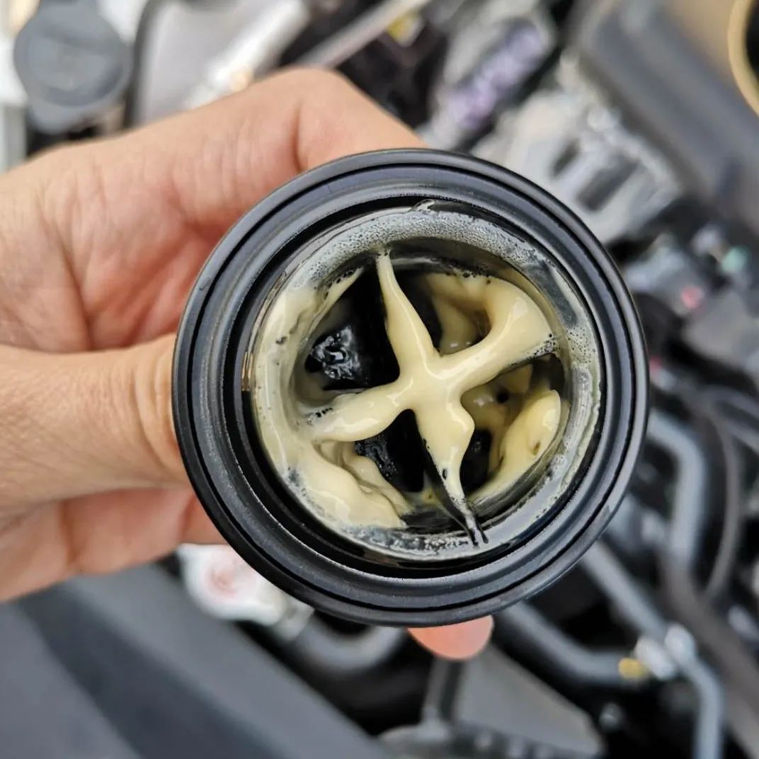 機(jī)油乳化現(xiàn)象